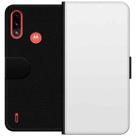Motorola Moto E7 Power Svart Etui PU