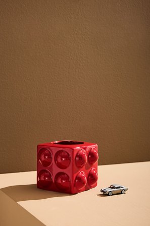 Pastill - Boo lille potte - Rød - Urtepotteskjulere & vaser - Fra Homeroom