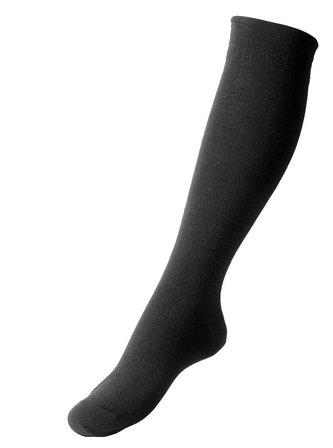 Matas Striber Uld/Bomulds Knæstrømper Sort 40-42, Tøj & Bolig, Strømper, Knæstrømper