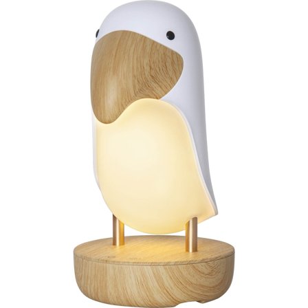 Star Trading - Bordlampe 357-68 Dekorationslampa Toucan Hvit