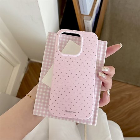 Deksel til iPhone 17 Polka Dot Foundation Enkel Polkadot Myk
