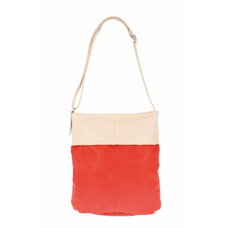 Zwei Zwei Mademoiselle M14 coral/white Hvid, Dame Håndtasker, Størrelse: ONE Size