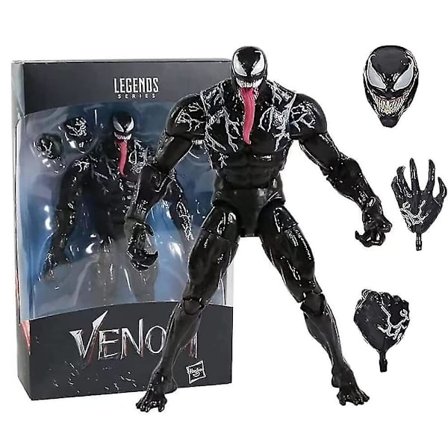 Venom Actionfigur, Bevægelige Led Figurer Venom Samleobjekt Model Med Udskiftelige Tilbehør Gave Til Fans