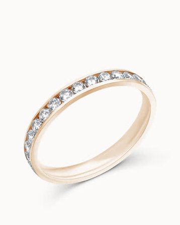 Glatt Ring Dame Olivia 18K Gult Gull 2Mm - Forlovelsesringer & Gifteringer hos Vanbruun