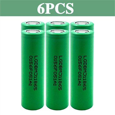 Nyt 18650 lithium batteri 3500mAh 3.7v 25A INR18650 MJ1 højeffekt elværktøj batteri 18650 genopladeligt batteri+oplader
