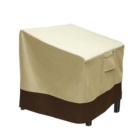 Terassi tuolien suojukset, Lounge syvä istuinsuojus, Raskaat ja vedenpitävät