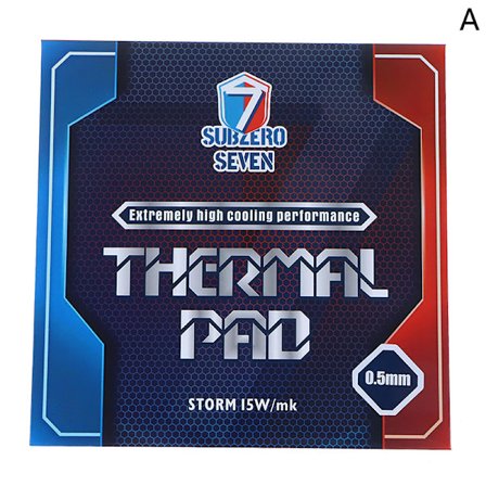 SubZero Seven GP-Ultimate 12,8W/MK termisk pute CPU/GPU-grafikk