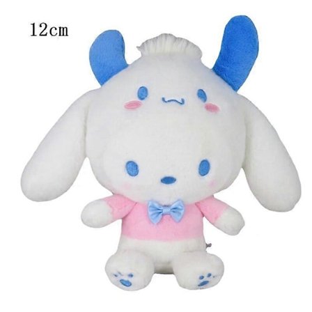 10-15cm Sanrio Plysj Kosedyr Tegneserie Anime Figur Kuromi My Melody Cinnamoroll Søte Dukker Baby Bursdagsgaver Kawaii Dekor