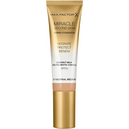 Max Factor Miracle Second Skin Fondotinta Liquido 30ml 07-Neutral