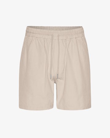 Organic Twill Shorts - Oyster Grey - Male - S