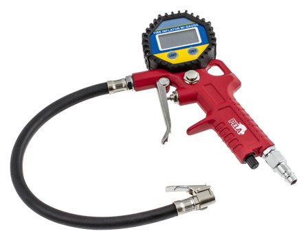 PELA 495947 Luftpåfyllare digital, batteridriven, Verkstad