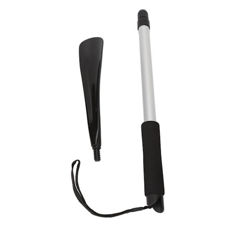 Skohorn Aluminium Rør Skohorn Teleskopisk Hængesnor Skohorn Udtrækkelig Langt Håndtag Sko Løfter