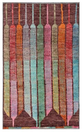 Piccolo Moroccan Berber - Afghanistan 85X145 Lana, Tappeto