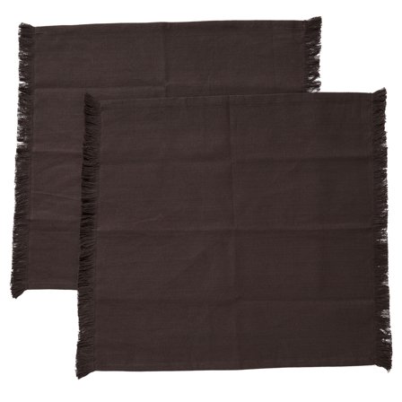 Muubs Umami servietter 2-pak, brun/sort | KitchenOne