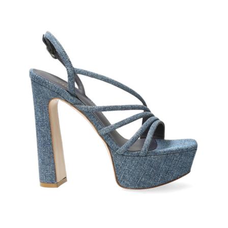 Le Silla, Sandals Niebieski, Kobieta, Rozmiar: 40 EU