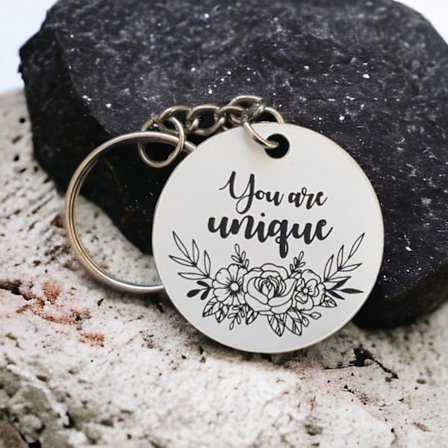 Nyckelbricka med nyckelring till alla hjärtans dag