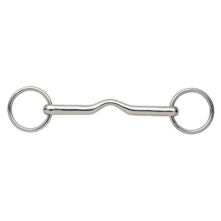 Shires Magic Horse Lös Ring Snaffle Bit 5in Silver