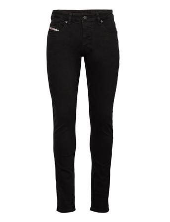 D-Luster Slim Jeans Svart Diesel Men*Betinget Tilbud