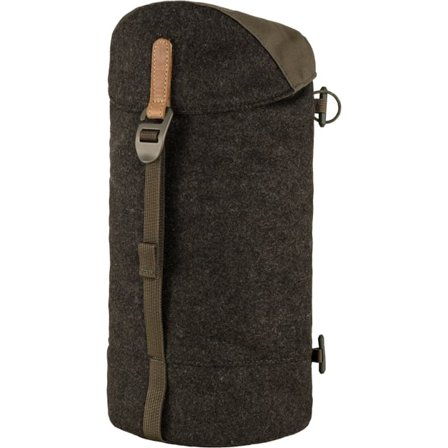 Fjällräven Värmland Wool Side Pocket in Dark Olive/Brown, Re-Wool