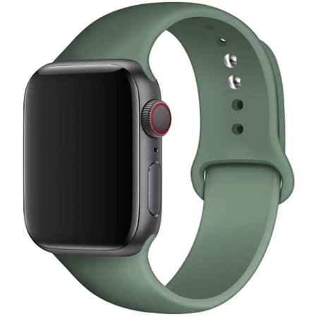 Silikonarmband för Apple Watch-armband 40 mm 49mm 44 mm 45mm 46mm 42mm 41mm 38mm sportarmband iWatch serie 10 9 8 3 SE ultra 2