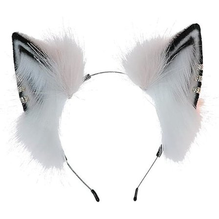 Dyr Cosplay Ører Rev Katt Ører Kjede Punk Kryss Katt Ører H,ZQKLA