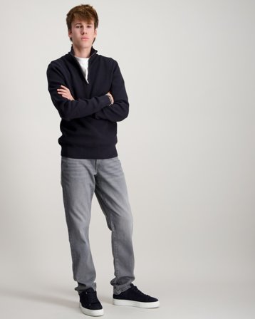 Tommy Hilfiger STRAIGHT GREY JEANS Blau Jeans Jungen - Kids Brand Store