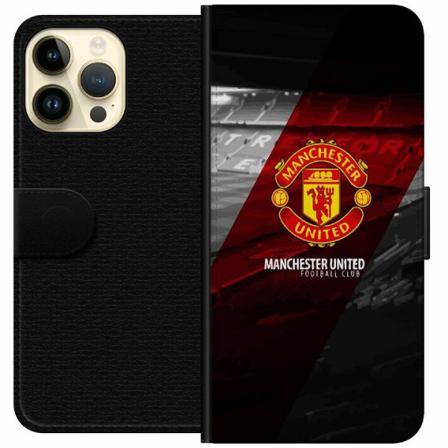 Apple Iphone 14 Pro Max Plånboksfodral Manchester United Fc