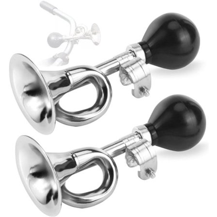 Todelers sykkelhorn - tradisjonell sykkelbjelle - sykkeltilbehør for barn - egnet for kjøretøy og biler - retro sfærisk horn