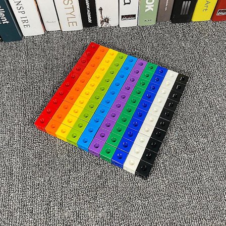 100 stk. Klassiske Byggeklodser Stickle Bricks Byggeklodser Legetøj Klods Sæt