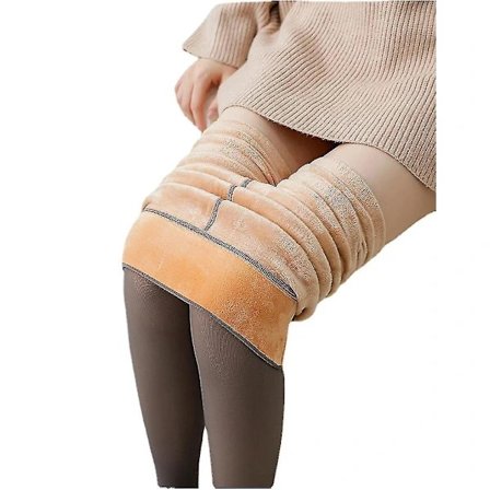 Vintervarme Bukser Vatterte Varme Bukser Strømpebukser Elastisk Formende Undertøy Varme