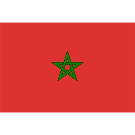 [LCS] Marokkansk flag Hvid White