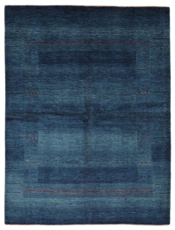 Tapis Loribaft Fine Persan 235X308 Noir/Bleu Foncé (Laine, Perse)