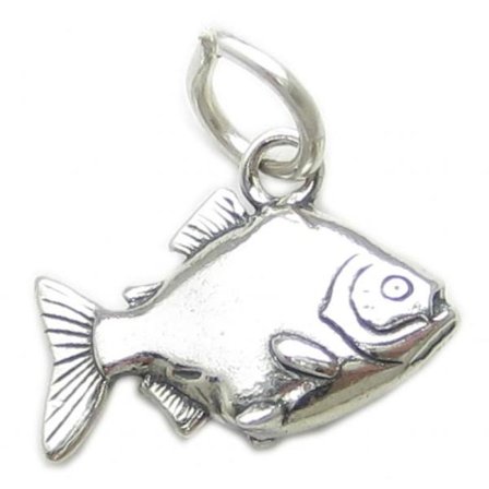 Piranha Sterling Silver Berlock .925 X 1 Pirayor Pirana Fiskberlocker