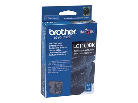 Brother Bläckpatron LC1100 BK, LC-1100BK, Innobella -bläck, svart, singelförpackning - Lyreco - Toner och bläck - Bläckpatroner - Bläckpatroner 