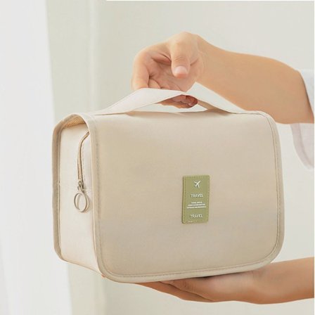 Kosmetisk taske Toilettaske BEIGE