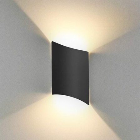 12W Vattentät Modern Vägglampa LED Vägglampa Upp Ner Aluminium