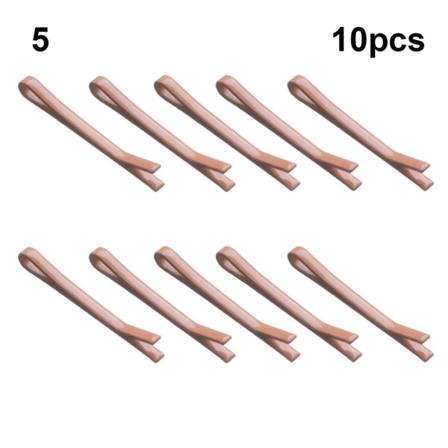 10 St Dockhuvudklämmor Mini Metal Headclip 10st 5