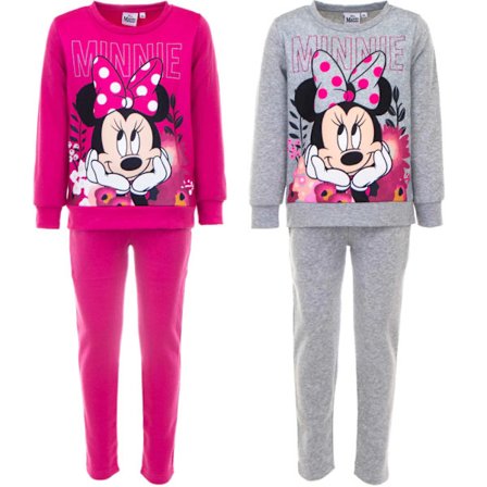 Minnie Mouse børnesportstøj, jogging sæt, pink
