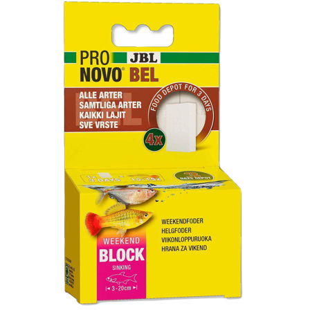 JBL - Pronovo Bel Weekend 20g - Akvaristikk - Fiskefôr & fiskemat - Feriefôr - ZOO.no
