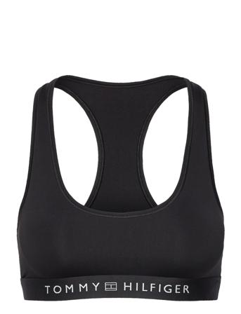 Unlined Bralette Lingerie Bras & Tops Soft Bras Tank Top Bras Black Tommy Hilfiger