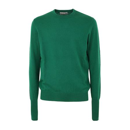 Ballantyne Round Neck Pullover Grøn, Herre