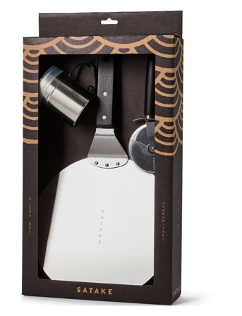 Satake | Pizza Set, Stainless Steel, Black Handle | H 50CM