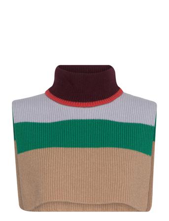 Colby Block Bib Neck Patterned Becksöndergaard