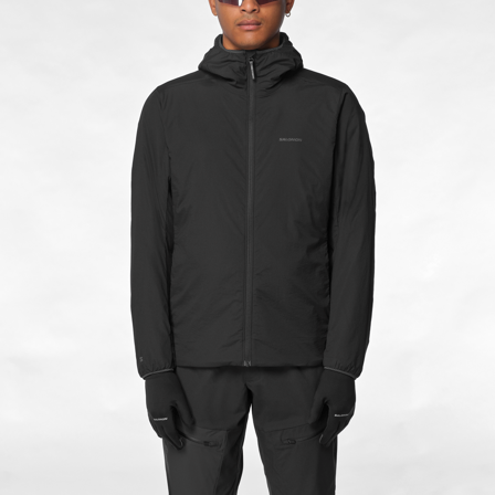 Salomon - veste pour homme Mountain Flex Jkt Hd M - Deep Black - S