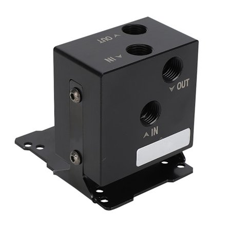 Modifierad pumpkåpa elektrofores POM järn passform för SC600 vattenpump hona G1/4