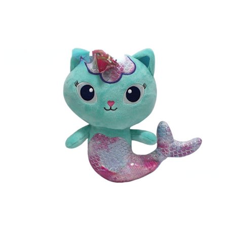 Gabby's Dollhouse 25 cm Mermaid Cat Plyschleksak