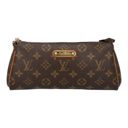 Louis Vuitton Vintage, Pre-owned Canvas clutches Bruin, Dames, Maat:ONE Size