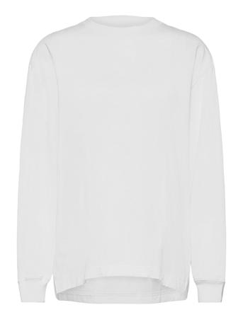 Chrome Ls T-Shirt 12700 Tops T-shirts & Tops Long-sleeved White Samsøe Samsøe