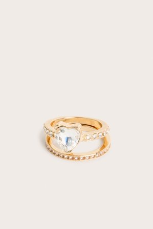 Kappahl | 2-pk. ringer | Gull