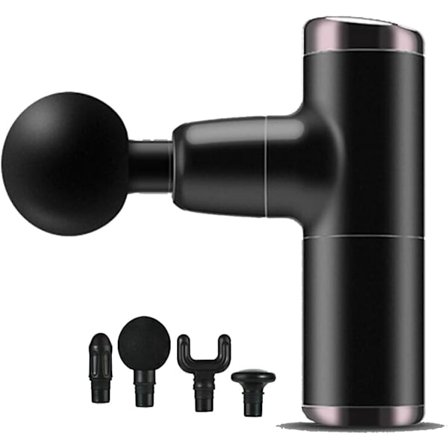 Mini Massasjepistol, Bærbar Dypvevsmassasje for Muskelavslapning - Håndholdt Perkusjonsenhet for Ben, Rumpe & Nakke